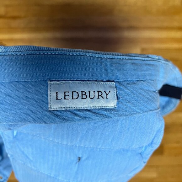Ledbury Blue Chino Shorts Mens Size 34 7 Inch Inseam - Picture 4 of 9